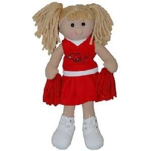   Arkansas Doll Plush Cheerleader Larg Case Pack 18
