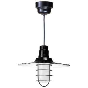  ANP Lighting 18 Inch Radial Shade With Frosted Glass 