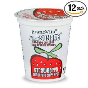   Free, Dairy Free, Strawberry Yogurt, 4.9 Ounce Cups (Pack of 12
