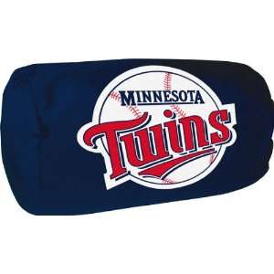  Minnesota Twins 14x8 Beaded Spandex Bolster Pillow: Sports 