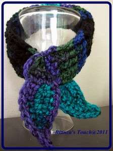 Crochet PATTERN. Leaves Bow Tie Neck Warmer, Scarf, any season 