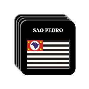  Sao Paulo   SAO PEDRO Set of 4 Mini Mousepad Coasters 