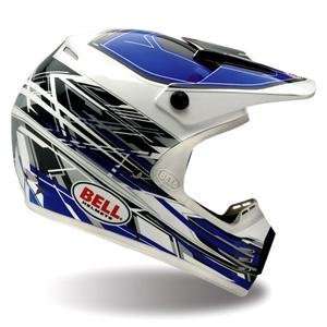  Bell SC R Vector Helmet   Small/Blue/Silver Automotive