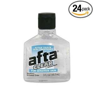 Afta After Shave Skin Conditioner Clear Sensitive Skin 3 Oz. (Case of 