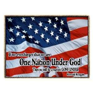   God Ronald Reagan Quote Refrigerator Gift Magnet: Kitchen & Dining
