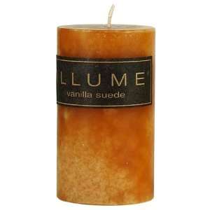  ILLUME Vanilla Suede 2x3 Pillar Candle