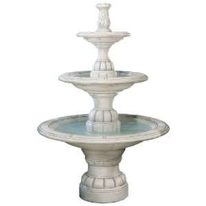  Large Contemporary 3 Tier Fountain: Home & Kitchen