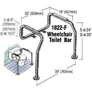  Stainless Steel, Alloy 304 White 1 1/4inch Wheelchair 