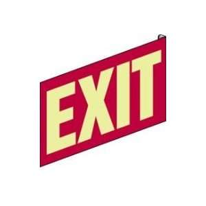 Exit & Entrance Projection Safety Signs, Lumi Glow (8 x 12 x 1 1/2 