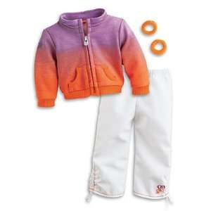  American Girl Doll Mckennas Warm up Outfit: Toys & Games