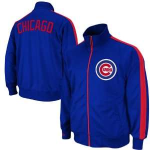 MLB Chicago Cubs Pinch Hitter Track Jacket Mitchell Ness Cooperstown 