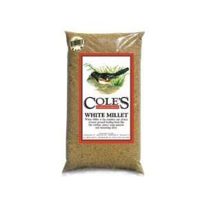 Coles 20# White Millet Seed: Pet Supplies