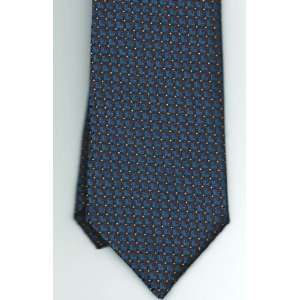  Sky Blue and Brown Checked Tie   The Studio Collection 