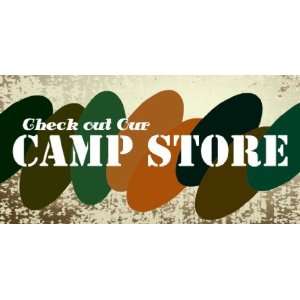  3x6 Vinyl Banner   RV Camp Store 
