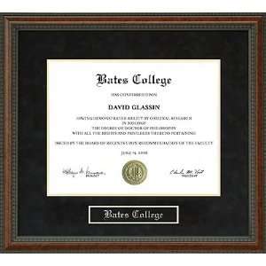  Bates College Diploma Frame