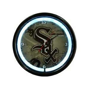  Chicago White Sox Plasma Neon Clock