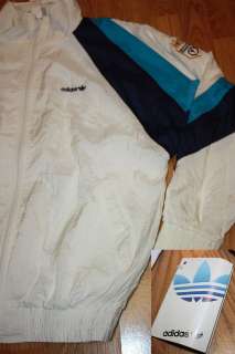 XL * vtg 90s Trefoil ADIDAS windbreaker jacket * NOS  