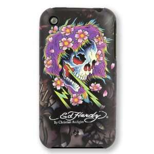 Ed Hardy SnapOn Case   Beautiful Ghost Hard Case/Cover/Faceplate/Snap 