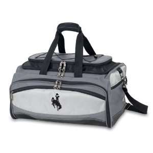  Wyoming Cowboys Buccaneer tailgating cooler and BBQ 