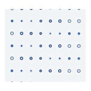  Blue Dots (24w X 100l) Cellophane Roll