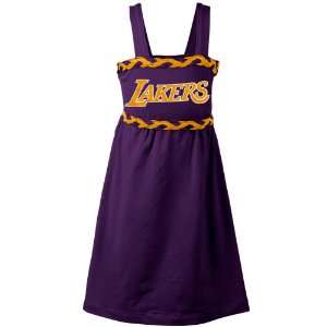   Lakers Toddler Girls Braided Dream Dress   Purple: Sports & Outdoors