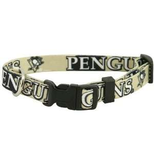 NHL Pittsburgh Penguins Gold Pet Collar 