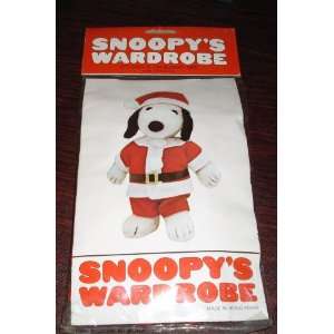   Wardrobe for 11 Plush Snoopy   Santa Claus Outfit Toys & Games