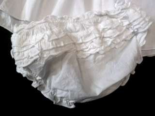 KANZ KLEID & HÖSCHEN 2teilig white DRESS 2pcs. Gr. 86/ 18 M. TAUFE 