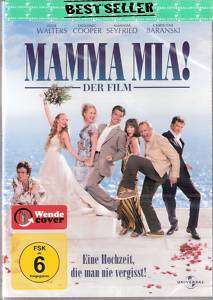 DVD   Mamma Mia   Der Film   NEU/OVP 5050582587104  