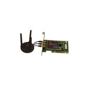   Wireless N Desktop PCI Adapter w/AOSS   WLI PCI G300N Electronics
