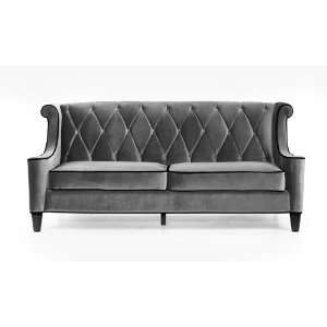   : 2pc Contemporary Modern Fabric Sofa Set, AR BAR S2: Home & Kitchen