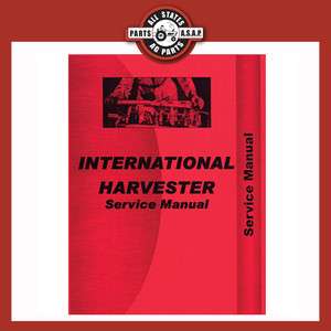 Service Manual International 766 966 786 886 986 1086  