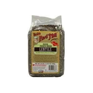 Bobs Red Mill Petite French Green Lentils 24 oz. (Case of 4)