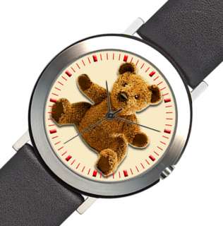 Tolle Designer Uhr mit Teddybär Motiv Schauen lohnt  