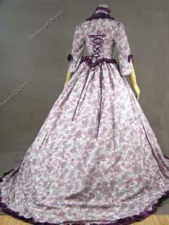   Renaissance Dress Wedding Ball Gown Prom Cosplay 159 L  
