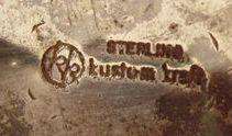 Engraved Sterling Saddle Bridle Cowboy Conchos Trim by Kustom Kraft 