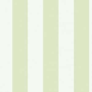  Silk Stripe Green & Cream Wallpaper