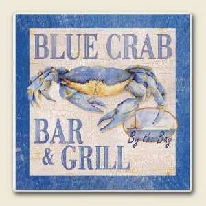  Blue Crab Bar and Grill Absorbastone Coasters: Kitchen 