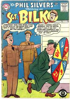 December 1957 PHIL SILVERS SGT. BILKO #4 comic book  