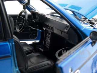1985 DODGE OMNI GLH BLUE 124 DIECAST MODEL CAR  