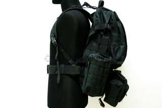 Military Tactical Molle Assault Backpack Bag CG 01 BK  