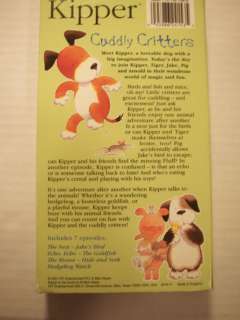 KIPPER CUDDLY CRITTERS Childrens VHS Tape 045986241535  