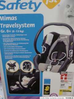 Safety 1st Mimas Travelsystem Gr 0+ (0 13kg) Autositz/Babywippe 
