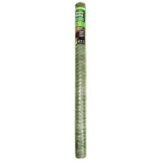 YARDGARD 1 In. X 4 Ft. X 25 Ft. 20 Gauge Poultry Netting 308406B at 