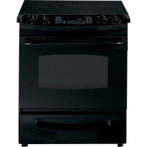 GE Profile 30 In. Self Cleaning Slide In Electric Convection Range in 