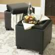 JCPenney   Faux Leather Storage Cube Ottoman customer reviews 