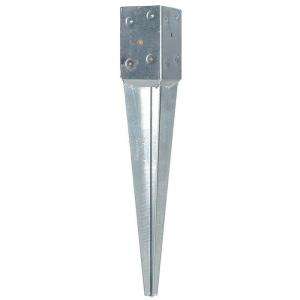 Oz Post T4 600 4 in. Square Fence Post Anchor 8/CA 30181 at The Home 