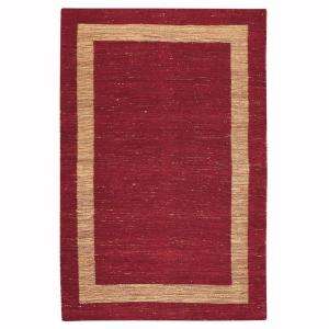   Boundary Red 7 Ft. X 9 Ft. Area Rug 0110140110 