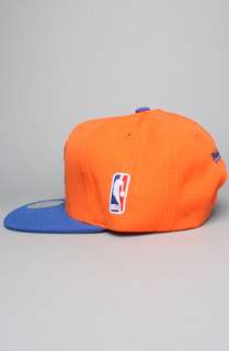 Mitchell & Ness The NBA Wool Snapback Hat in Orange Blue  Karmaloop 