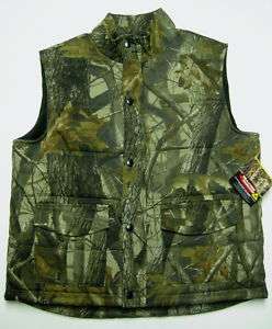 NWT REALTREE Camouflage Insulated Vest Adult M, XL, 2XL  